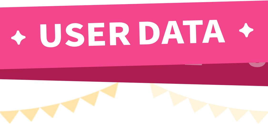 ユーザーデータ 花飾り