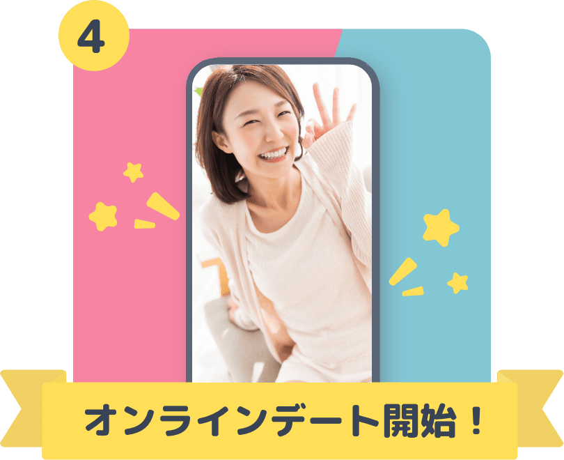 ④オンラインデート開始